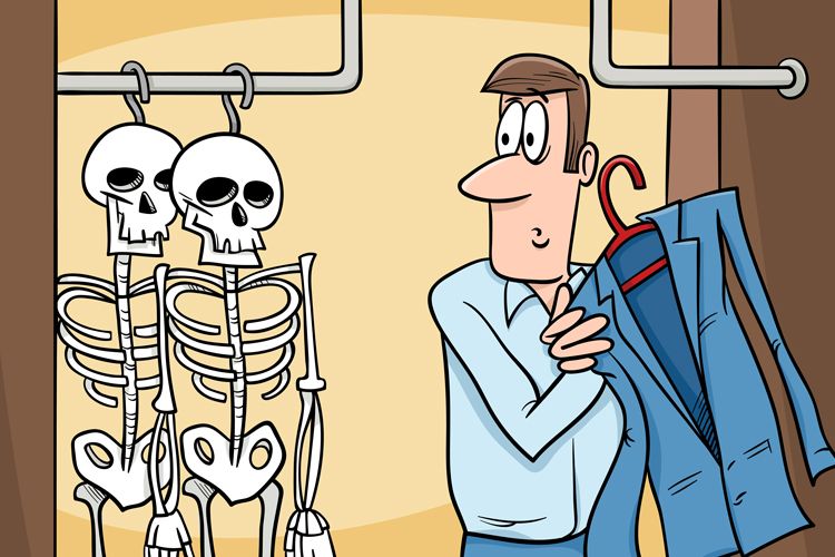 Skeletons in the closet